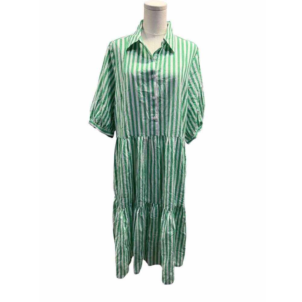 MAYE Marnie Midi Shirt Dress - Picture 4 of 8
